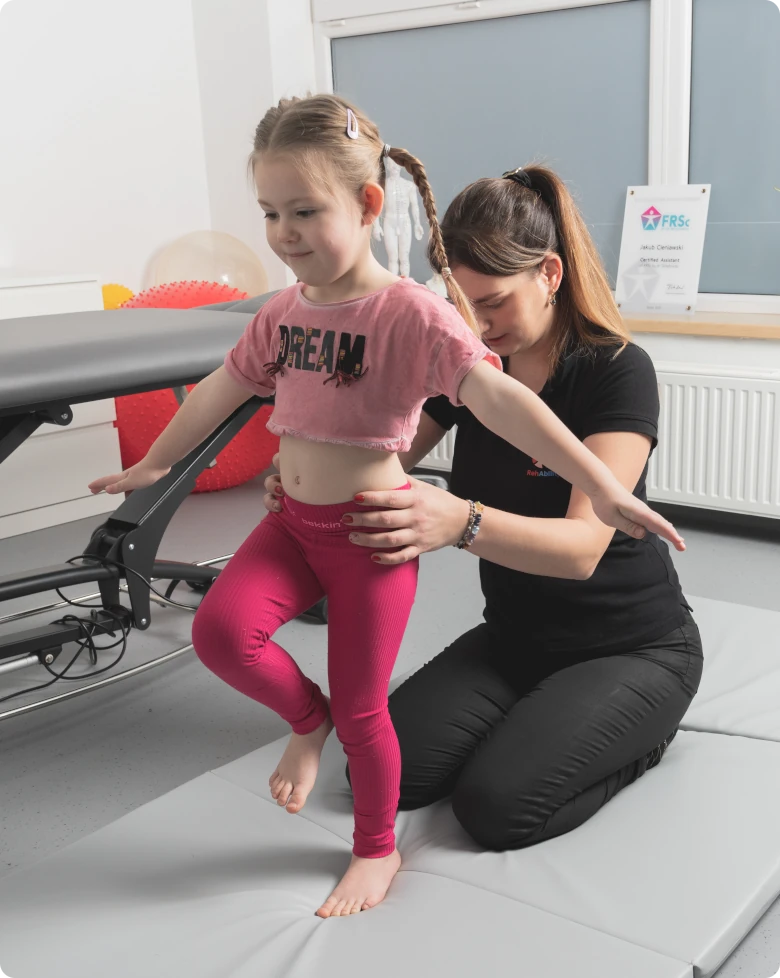 Fizjoterapeuta dziecięcy Adrianna Omachiel